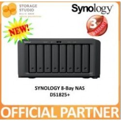 SYNOLOGY DS1825+ 8 Bay DiskStation Enclosure. Singapore Local 3 Years Warranty